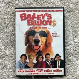 Echo Bridge Bailey's Billions DVD Full Screen Dean Cain Tim Curry Family Comedy